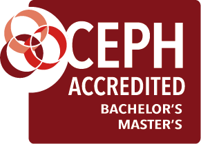 CEPH Accredited Bachelor's Master's Seal