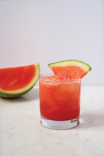 Watermelon Mock-a-Rita from Drinking for Two: Nutritious Mocktails for the Mom-to-Be