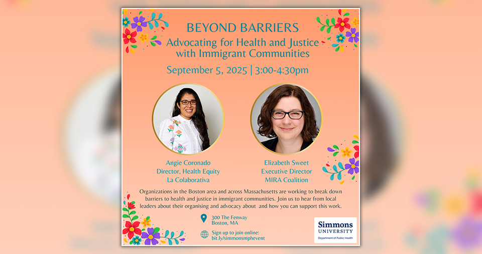 Flyer for Beyond Barriers - Advocating for Health and Justice with Immigrant Communities - September 5, 2025