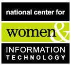 National Center for Women & Information Technology Logo