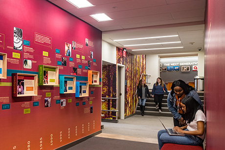 Hallway in The Ifill College