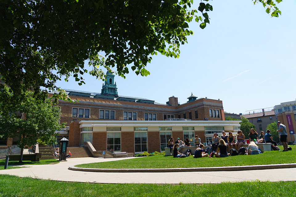 The Simmons academic campus
