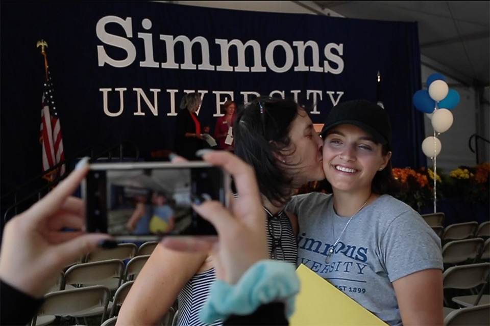 Students at Move-In Day