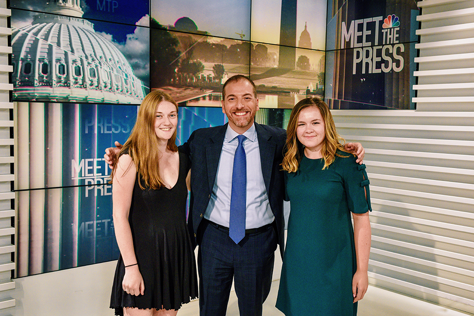 Simmons Student Interns at Meet the Press Simmons University