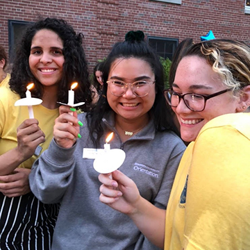 Livic Iona at orientation