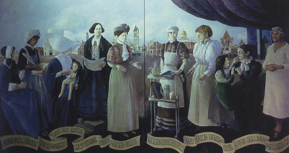 Notable Women of Boston mural