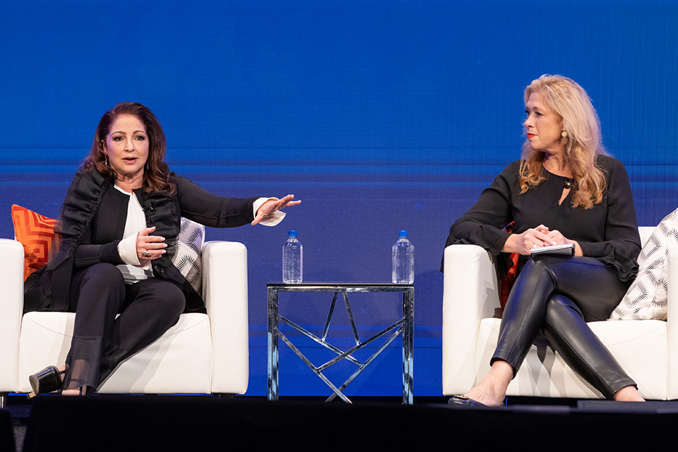 Gloria Estefan and Susan Brady