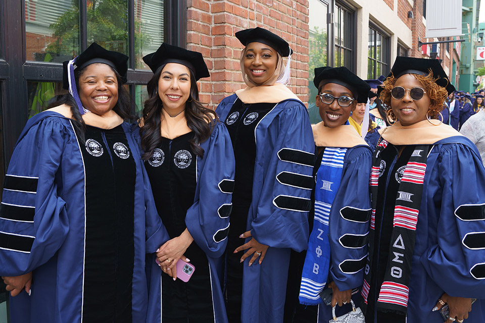 Group of Graduate Students - Commencement 2023