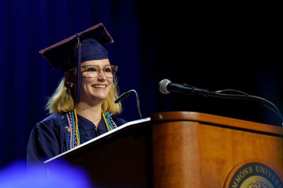 Class of 2023 student speaker, Abigayle Post