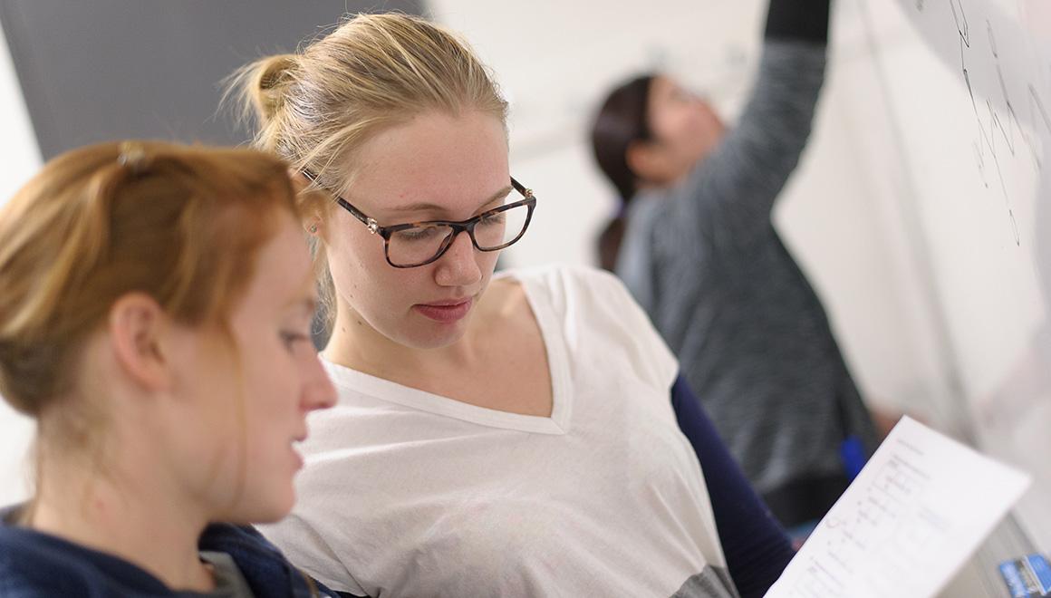 Students in class