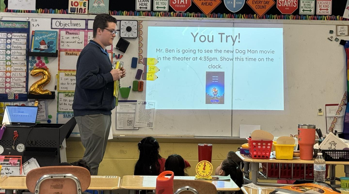 Image of NECC Educator in classroom