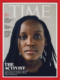 Image of Vanessa Nakate on Time Magazine Cover