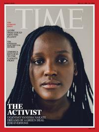 Image of Vanessa Nakate on Time Magazine Cover