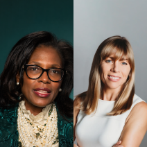 Lynn Perry Wooten and Christina Gordon