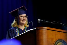 Class of 2023 student speaker, Abigayle Post