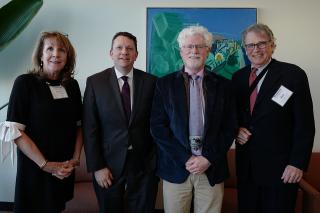 Dean Judy Beal; Sean Clarke, New York University; Peter Buerhaus, Montana State University; and Professor Robert Coulam