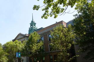 Front of the Main College Building