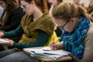 Students in class