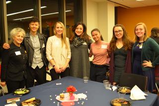 Attendees of the 2018 Communications Networking Dinner.