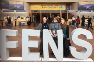 Dr. Lisa Brown, Emily Trussler and Julia Navon at the Federation of European Nutrition Societies (FENS) in Dublin Ireland. 