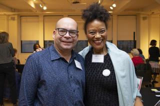 Wilfred Labiosa and Rev. Julie Johnson Staples