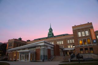 Dusk shot of the Simmons MCB