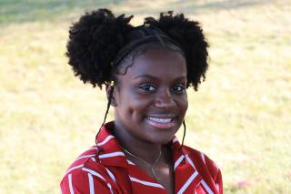 Neurobiology major Debora Edouard