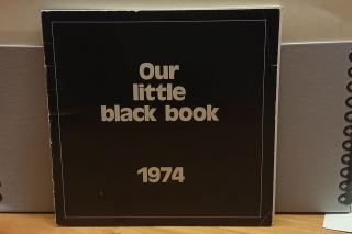 Cover of Our Little Black Book 1974