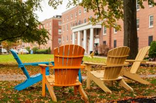 Residence Campus Chairs in the Fall