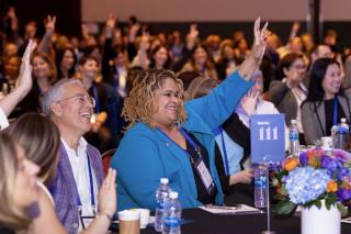 Participants at the 2024 Simmons Leadership Conference