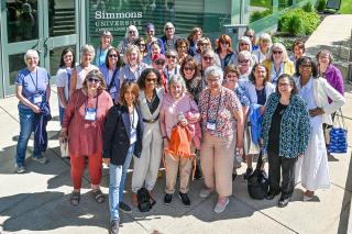 A group photo of many of the alumni who atteneded the 2024 Jubilee Reunion