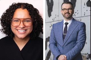 Mallory Wareham ’20MS and Jason Homer ’11MS, ’26PhD
