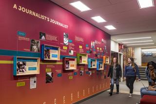 Gwen Ifill School Hallway