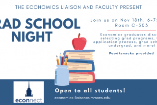 Economics Liaison and Faculty Present - Grad School Night