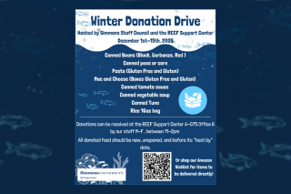 Winter Donation Drive Flyer