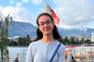 Sonia Vader enjoying a day near the water