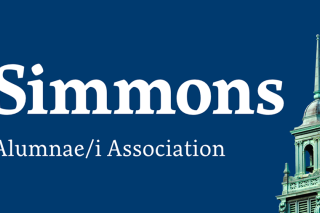 Simmons Alumnae/i Association wordmark and cupola