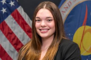 Tessa Volpe's official NASA headshot
