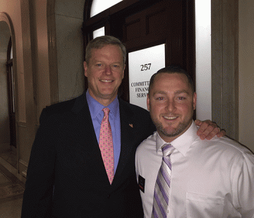 Governor Charlie Baker and Mike Duggan