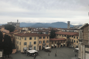 View of Prato, Italy
