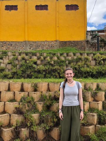 Hannah Parlman in Rwanda