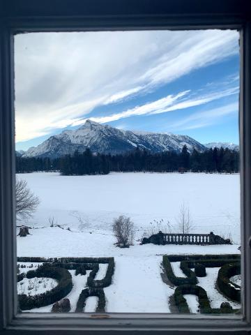 View of mountain from Library