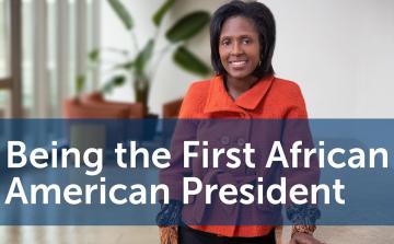 Lynn Perry Wooten on being Simmons University's first African American president.