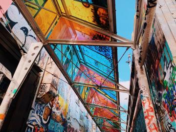 Graffiti Alley. Photo Credit: Adriana Arguijo Gutierrez