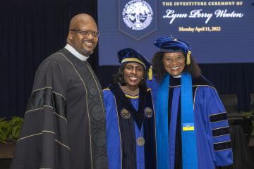 Mashod Evans, Lynn Perry Wooten, Julie Johnson Staples