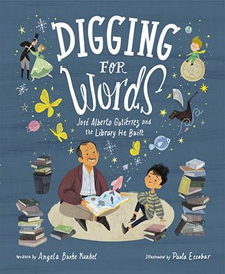 Book cover of Digging For Words by Angela Kunkel