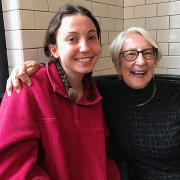 Sofia Gironi and Janet Freedman