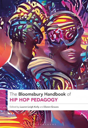 Book cover of The Bloomsbury Handbook of Hip Hop Pedagogy