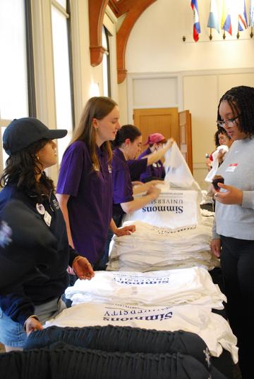 Orientation 2025 - T-shirt station!