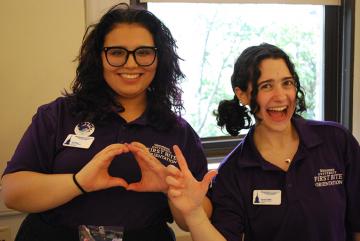 Orientation 2025 - Orientation Leaders smiling